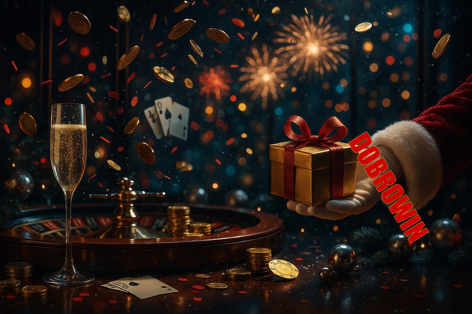 Promoções de Ano Novo no DOBROWIN